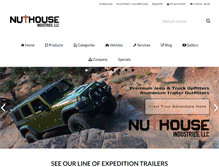 Tablet Screenshot of nuthouseindustries.com